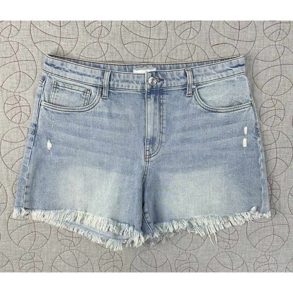 KUT from the Kloth Jane High Rise Shorts / Women Size 14‎ / Light Wash